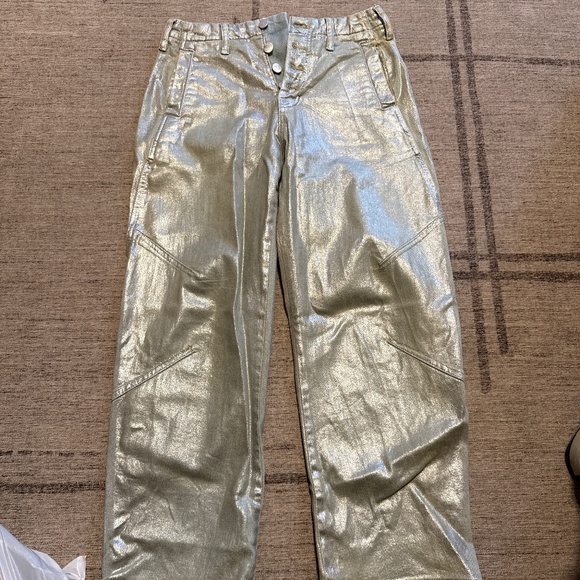 Silver Pilcro barrel jean - Picture 1 of 3